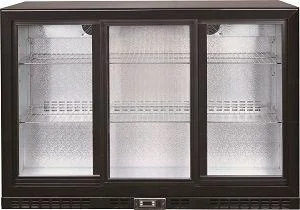 ШКАФ БАРНЫЙ ХОЛОДИЛЬНЫЙ HURAKAN HKN-DBB350S(Хуракан)
