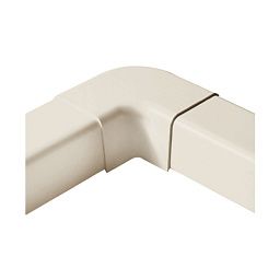 Угол пластиковый плоский 90° ARTIPLASTIC (80х60мм; белый)