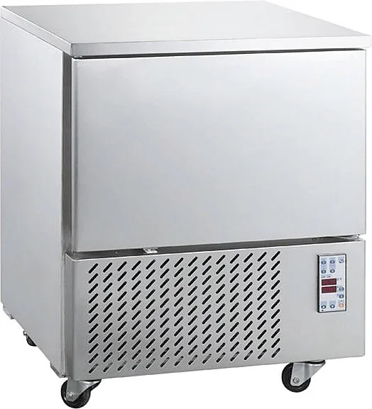 ШКАФ ШОКОВОЙ ЗАМОРОЗКИ COOLEQ CQF-5 (800х800х930мм; 220В, 0,75 кВт; вместимость 5хGN1/1 либо 5х600*400мм)