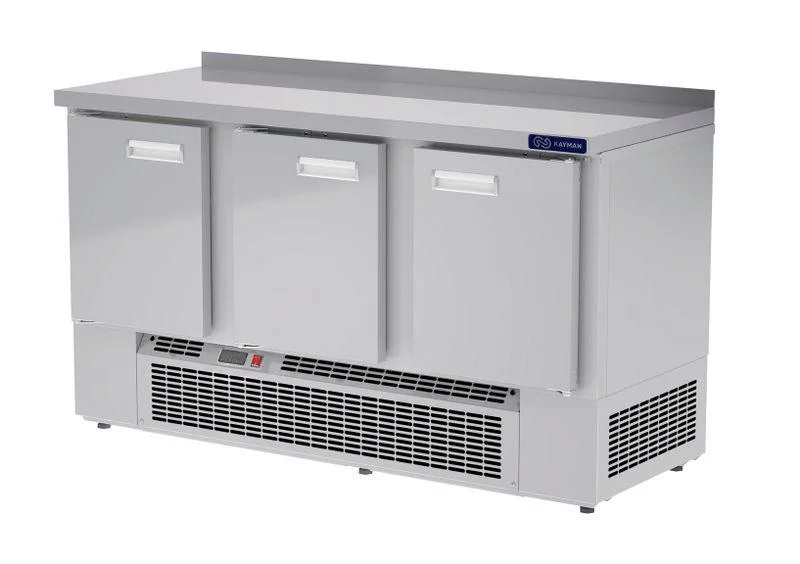 СТОЛ МОРОЗИЛЬНЫЙ KAYMAN КСМ-111/70-Н(1500х700х850мм,-18°C, 3 двери)