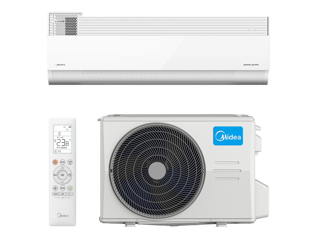 Бытовой кондиционер Midea серия Gaia MSCA1BU-12HRFN8/MOX230-12HFN8-Q MSCA1BU-12HRFN8-I/O