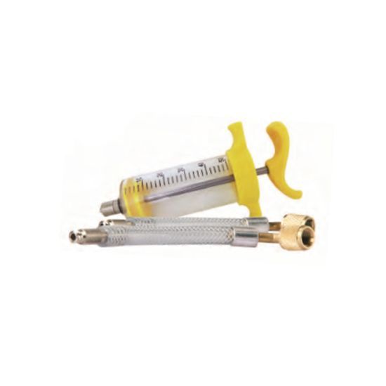 Шприц-инжектор для масел и присадок ERRECOM (50ml с адапт SAE 1/4 и 5/16)