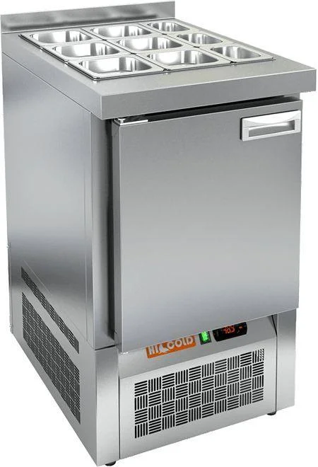 СТОЛ ДЛЯ САЛАТОВ HICOLD SLE3-1GN Б/КРЫШКИ (565х700х850мм, 0,15, +2/+10, для 1 x GN1/1 + 3 x GN1/9)