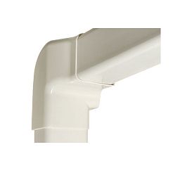 Угол пластиковый вертикальный левый ARTIPLASTIC (80х60мм)