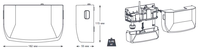 Дренажный насос Aspen Pumps Mini Blanc Deluxe 