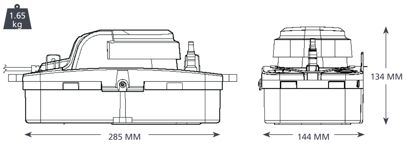 Дренажный насос Aspen Pumps Hi-Flow MAX 