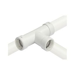 Тройник для жесткой дренажной трубки ARTIPLASTIC with O-ring (25мм)
