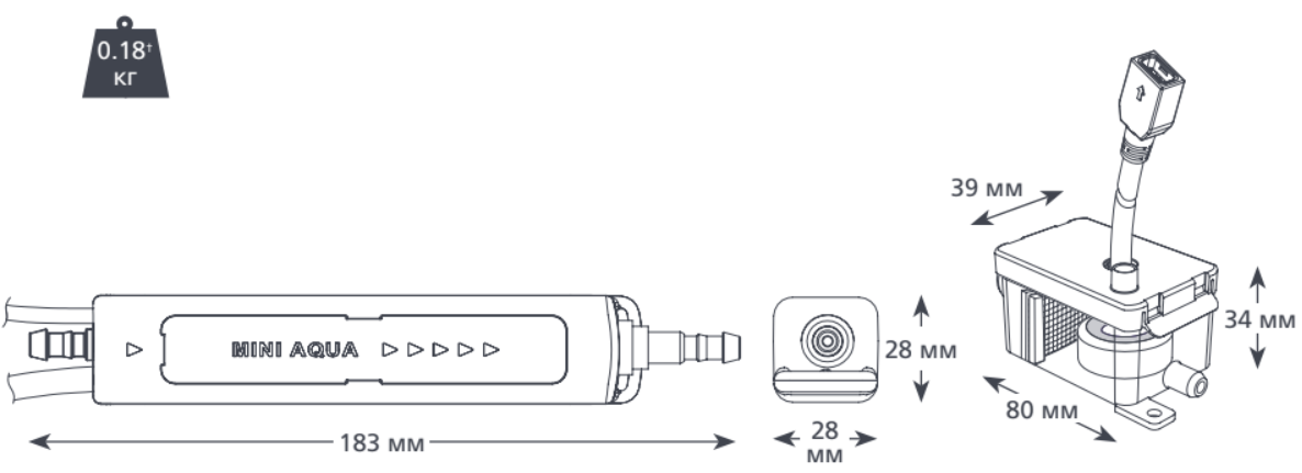 Дренажный насос Aspen Pumps Mini Aqua Silent+ 