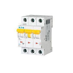 Авт. выкл. EATON PL7 3P 6A, тип С, 10кА, 3М