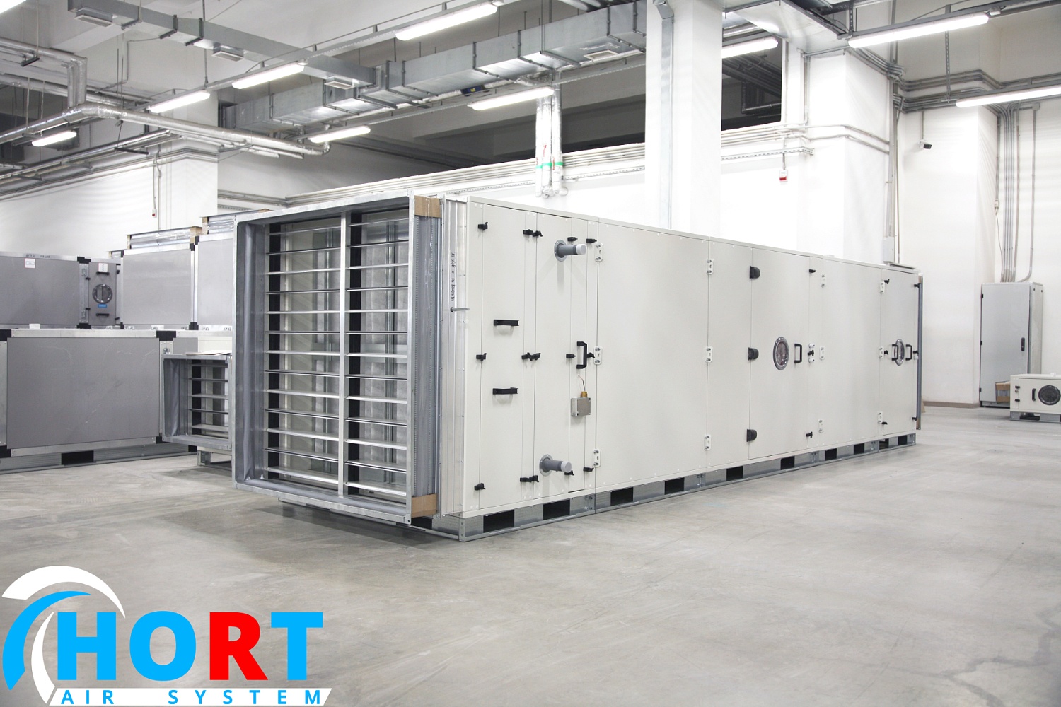 Бескаркасные климатические установки